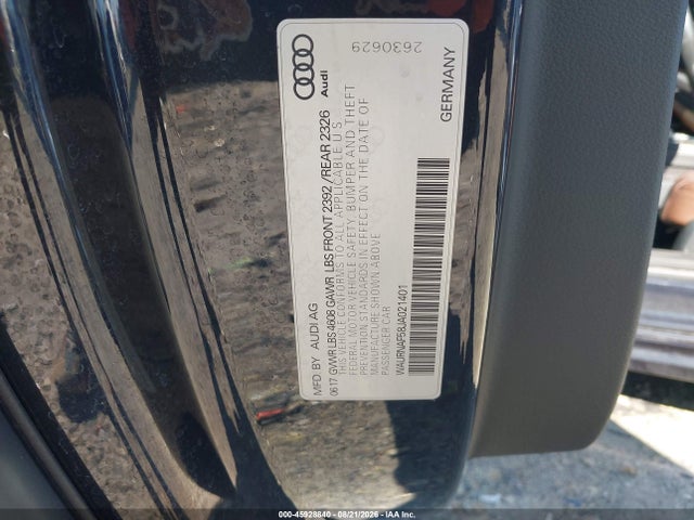 Продажа на аукционе авто 2018 Audi A5 2.0t Premium, vin: WAURNAF58JA021401, номер лота: 45928840