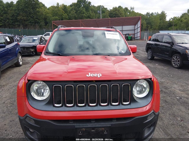45928844 :رقم المزاد ، ZACCJBBW9GPC45309 vin ، 2016 Jeep Renegade Latitude مزاد بيع
