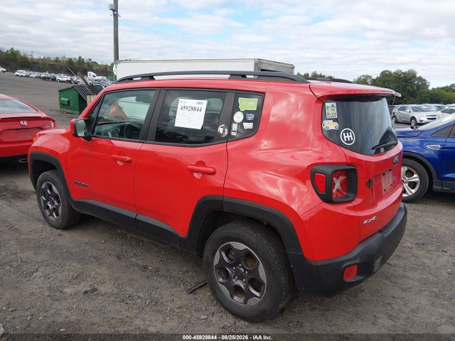 45928844 :رقم المزاد ، ZACCJBBW9GPC45309 vin ، 2016 Jeep Renegade Latitude مزاد بيع