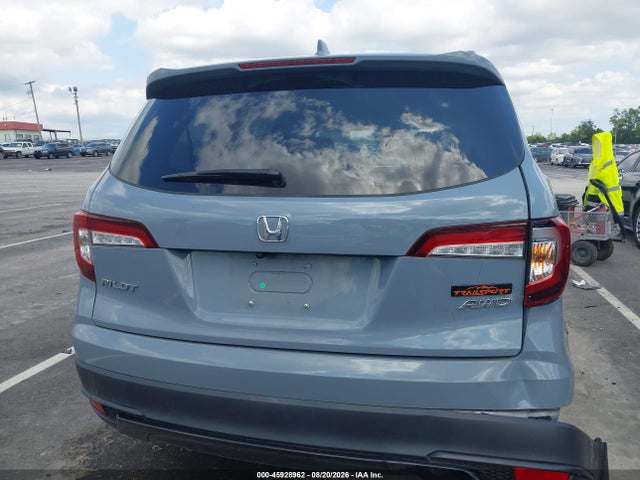 45928962 :رقم المزاد ، 5FNYF6H83NB093717 vin ، 2022 Honda Pilot Awd Trailsport مزاد بيع