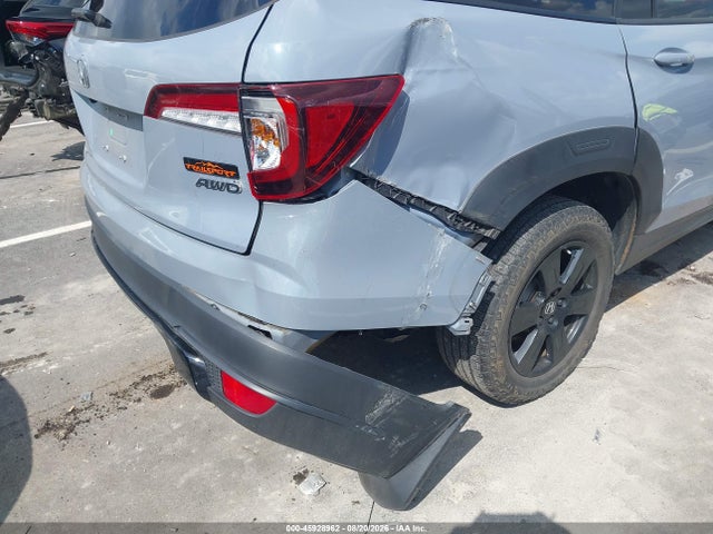 45928962 :رقم المزاد ، 5FNYF6H83NB093717 vin ، 2022 Honda Pilot Awd Trailsport مزاد بيع