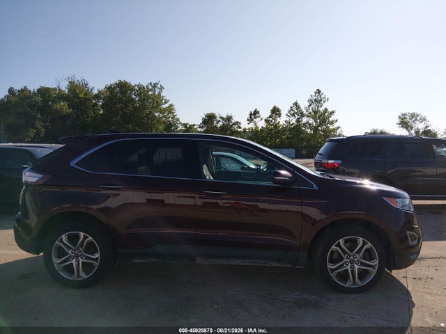 2017 Ford Edge Titanium მანქანა იყიდება აუქციონზე, vin: 2FMPK4K8XHBC69888, აუქციონის ნომერი: 45928970
