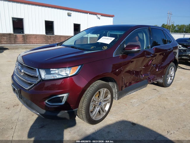 2017 Ford Edge Titanium მანქანა იყიდება აუქციონზე, vin: 2FMPK4K8XHBC69888, აუქციონის ნომერი: 45928970