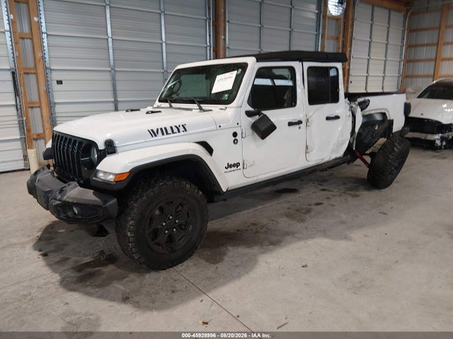 2021 Jeep Gladiator Willys 4x4 მანქანა იყიდება აუქციონზე, vin: 1C6JJTAM6ML542557, აუქციონის ნომერი: 45928996
