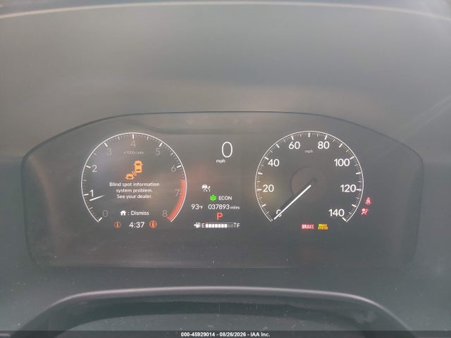 2024 Honda Cr-v Ex-l 2wd მანქანა იყიდება აუქციონზე, vin: 2HKRS3H70RH305437, აუქციონის ნომერი: 45929014