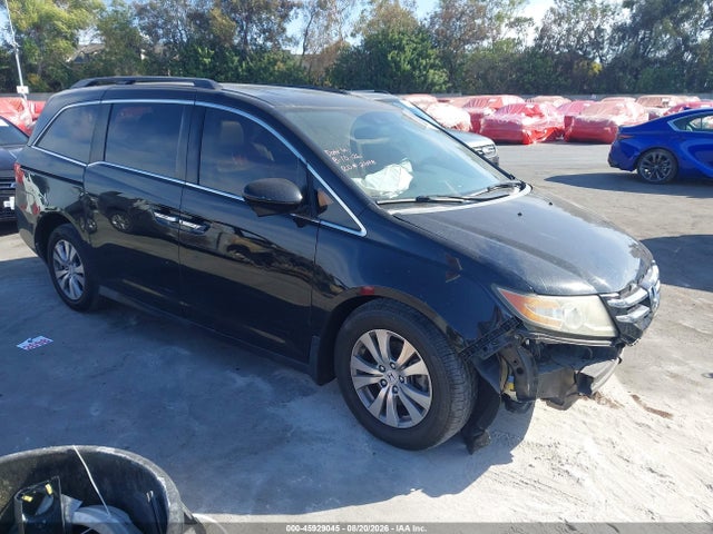 45929045 :رقم المزاد ، 5FNRL5H65GB167812 vin ، 2016 Honda Odyssey Ex-l مزاد بيع