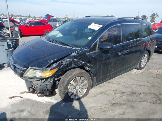 45929045 :رقم المزاد ، 5FNRL5H65GB167812 vin ، 2016 Honda Odyssey Ex-l مزاد بيع