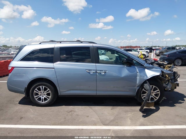 2013 Honda Odyssey Ex-l მანქანა იყიდება აუქციონზე, vin: 5FNRL5H69DB002647, აუქციონის ნომერი: 45929048