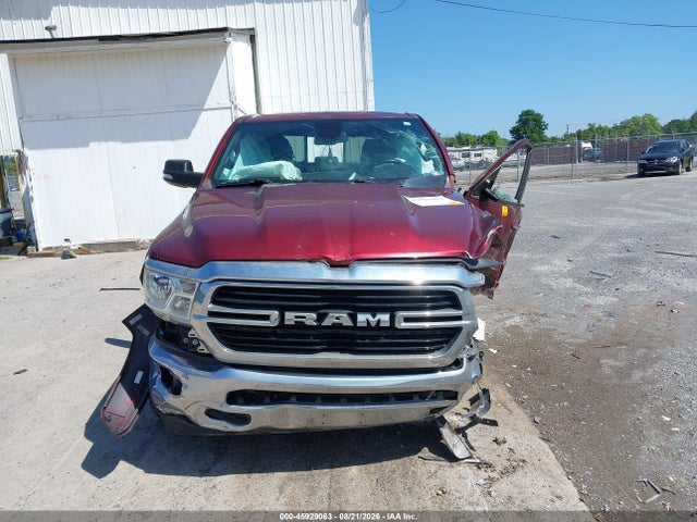 45929063 :رقم المزاد ، 1C6SRFBT2KN636411 vin ، 2019 Ram 1500 Big Horn/lone Star  4x4 6'4 Box مزاد بيع