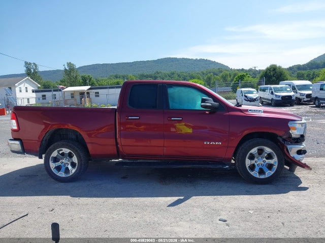 45929063 :رقم المزاد ، 1C6SRFBT2KN636411 vin ، 2019 Ram 1500 Big Horn/lone Star  4x4 6'4 Box مزاد بيع