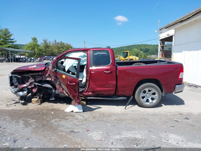 45929063 :رقم المزاد ، 1C6SRFBT2KN636411 vin ، 2019 Ram 1500 Big Horn/lone Star  4x4 6'4 Box مزاد بيع