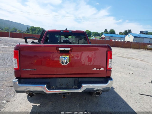 45929063 :رقم المزاد ، 1C6SRFBT2KN636411 vin ، 2019 Ram 1500 Big Horn/lone Star  4x4 6'4 Box مزاد بيع