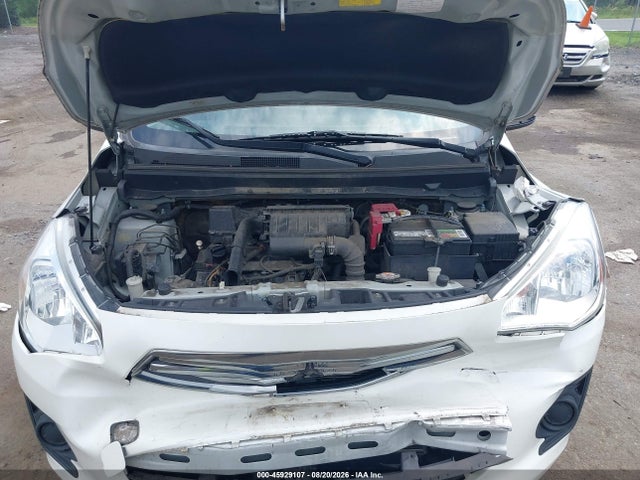 Aukcja sprzedaży 2019 Mitsubishi Mirage G4 Es, vin: ML32F3FJ4KHF09396, numer aukcji: 45929107