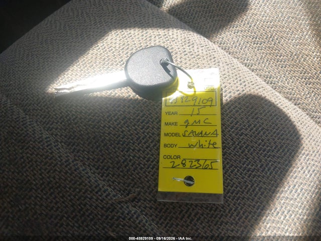 Продаж на аукціоні авто 2015 Gmc Savana 2500 Work Van, vin: 1GTW7FCF6F1282365, номер лоту: 45929109