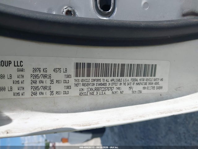 Aukcja sprzedaży 2012 Jeep Patriot Sport, vin: 1C4NJRBB7CD576767, numer aukcji: 45929113
