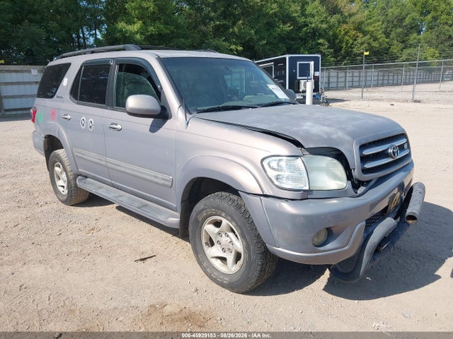 2001 Toyota Sequoia Limited V8 მანქანა იყიდება აუქციონზე, vin: 5TDBT48A31S015126, აუქციონის ნომერი: 45929153