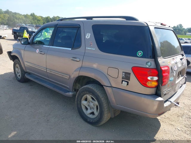 Aukcja sprzedaży 2001 Toyota Sequoia Limited V8, vin: 5TDBT48A31S015126, numer aukcji: 45929153