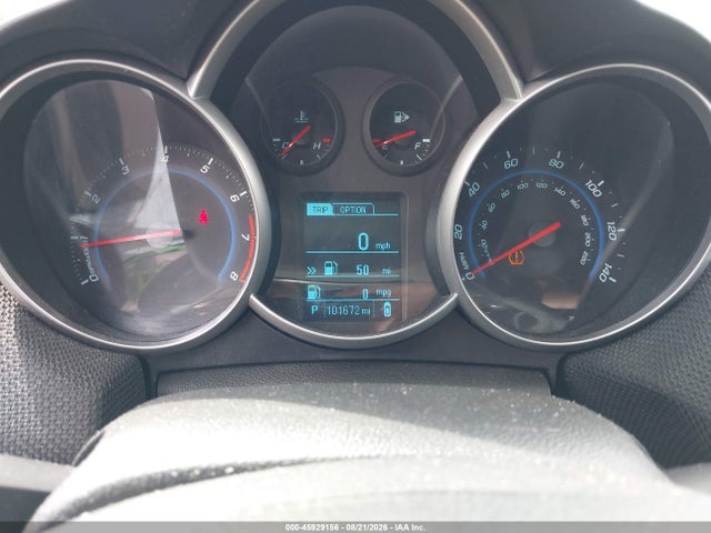 45929156 :رقم المزاد ، 1G1PC5SB6E7345624 vin ، 2014 Chevrolet Cruze 1lt Auto مزاد بيع
