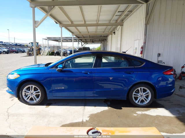 2018 Ford Fusion Hybrid S მანქანა იყიდება აუქციონზე, vin: 3FA6P0UU0JR273658, აუქციონის ნომერი: 45929160