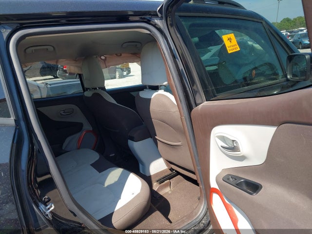 2015 Jeep Renegade Latitude მანქანა იყიდება აუქციონზე, vin: ZACCJBBT1FPB91024, აუქციონის ნომერი: 45929183