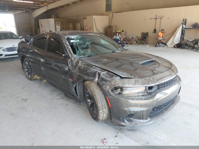 45929216 :رقم المزاد ، 2C3CDXGJ4LH197199 vin ، 2020 Dodge Charger Scat Pack Rwd مزاد بيع