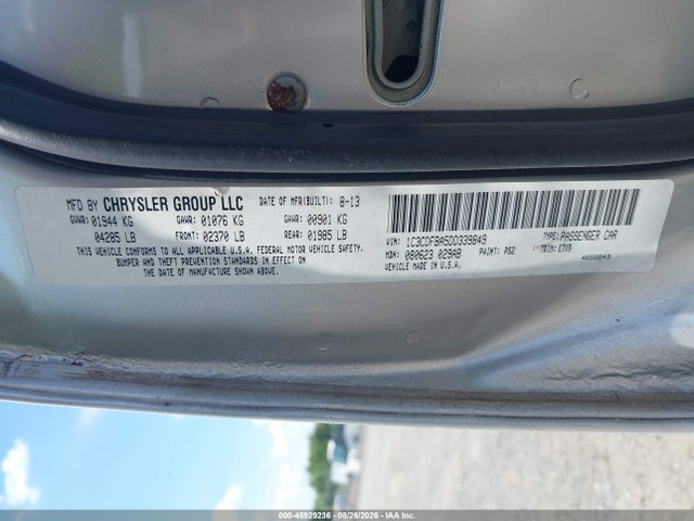 45929236 :رقم المزاد ، 1C3CDFBA5DD339849 vin ، 2013 Dodge Dart Sxt مزاد بيع