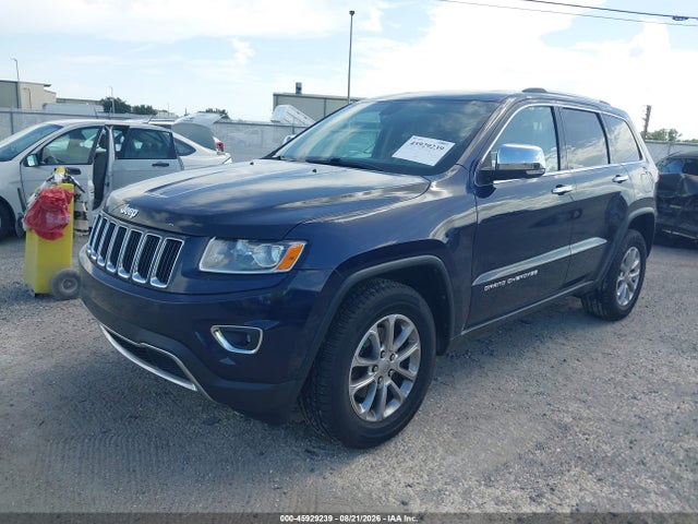 Продажа на аукционе авто 2014 Jeep Grand Cherokee Limited, vin: 1C4RJFBG8EC103433, номер лота: 45929239