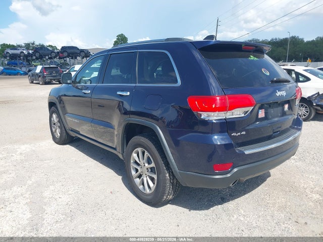 Продажа на аукционе авто 2014 Jeep Grand Cherokee Limited, vin: 1C4RJFBG8EC103433, номер лота: 45929239