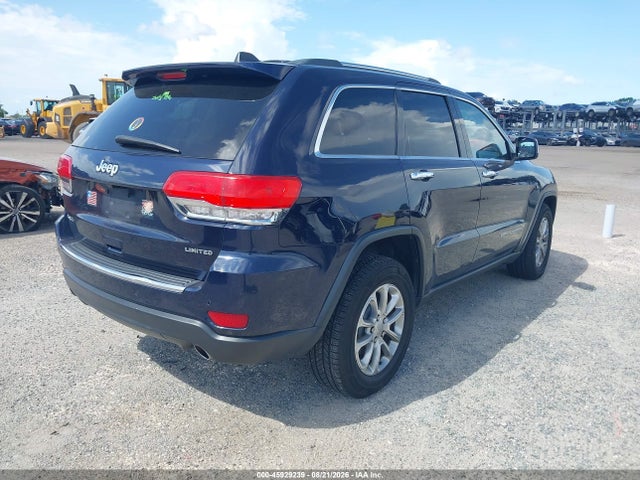 Продажа на аукционе авто 2014 Jeep Grand Cherokee Limited, vin: 1C4RJFBG8EC103433, номер лота: 45929239