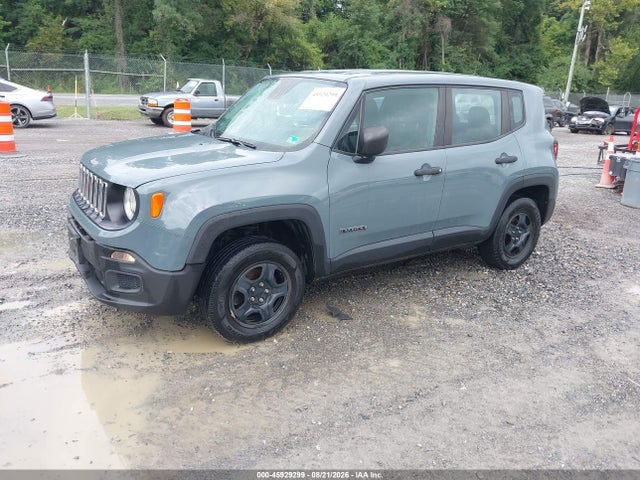 45929299 :رقم المزاد ، ZACCJBABXJPJ43052 vin ، 2018 Jeep Renegade Sport 4x4 مزاد بيع