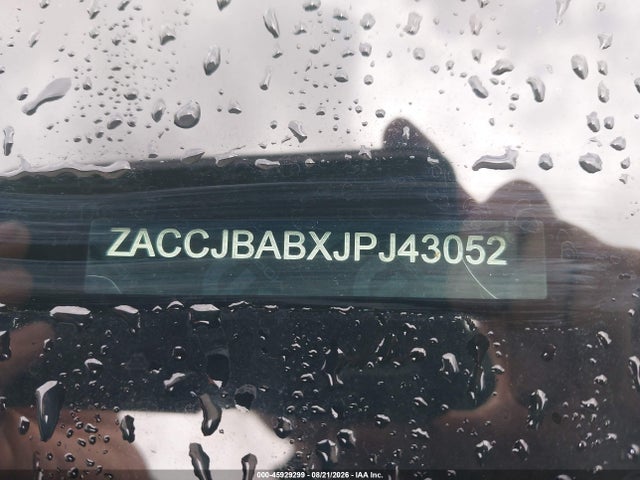 45929299 :رقم المزاد ، ZACCJBABXJPJ43052 vin ، 2018 Jeep Renegade Sport 4x4 مزاد بيع