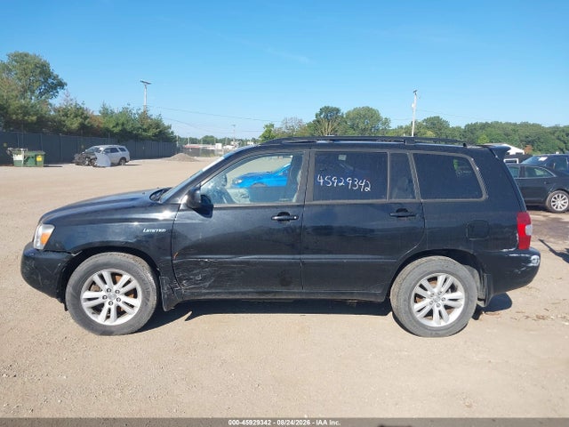 2006 Toyota Highlander Hybrid Limited V6 მანქანა იყიდება აუქციონზე, vin: JTEEW21AX60003161, აუქციონის ნომერი: 45929342