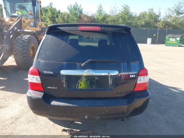 2006 Toyota Highlander Hybrid Limited V6 მანქანა იყიდება აუქციონზე, vin: JTEEW21AX60003161, აუქციონის ნომერი: 45929342