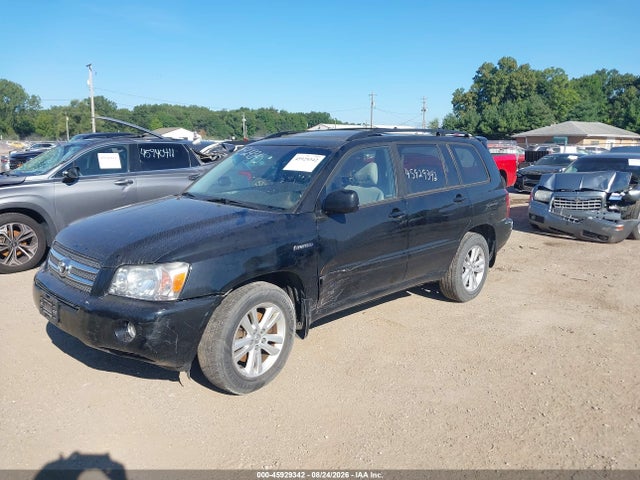2006 Toyota Highlander Hybrid Limited V6 მანქანა იყიდება აუქციონზე, vin: JTEEW21AX60003161, აუქციონის ნომერი: 45929342
