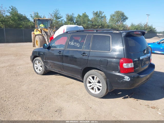 2006 Toyota Highlander Hybrid Limited V6 მანქანა იყიდება აუქციონზე, vin: JTEEW21AX60003161, აუქციონის ნომერი: 45929342