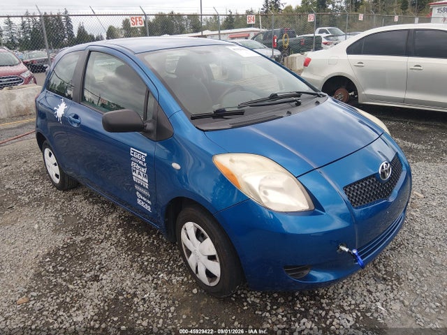 45929422 :رقم المزاد ، JTDJT923675054889 vin ، 2007 Toyota Yaris Ce/rs مزاد بيع