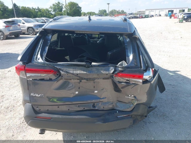 45929446 :رقم المزاد ، 4T3MWRFV2MU018783 vin ، 2021 Toyota Rav4 Hybrid Le مزاد بيع