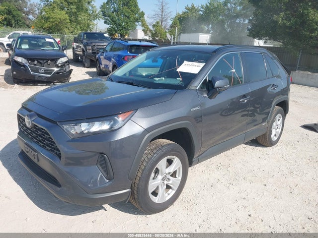 45929446 :رقم المزاد ، 4T3MWRFV2MU018783 vin ، 2021 Toyota Rav4 Hybrid Le مزاد بيع
