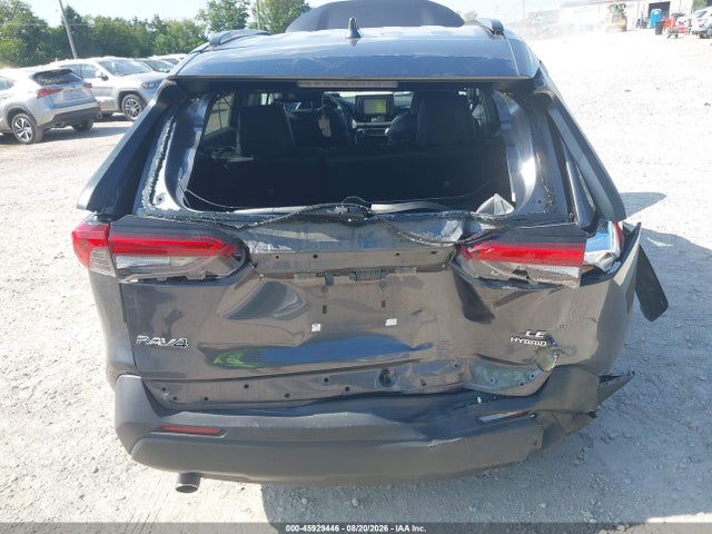45929446 :رقم المزاد ، 4T3MWRFV2MU018783 vin ، 2021 Toyota Rav4 Hybrid Le مزاد بيع