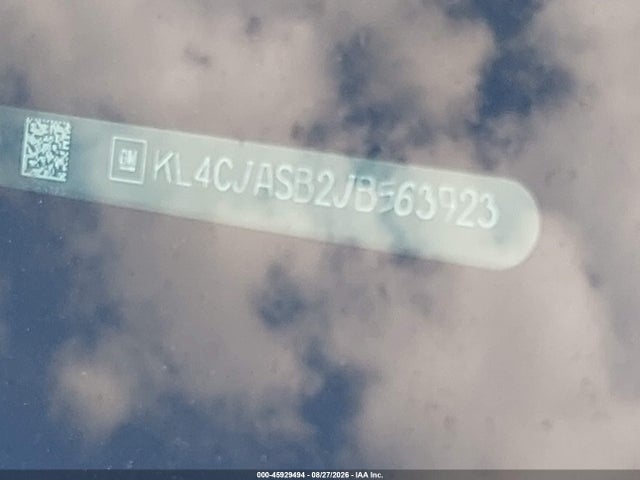 45929494 :رقم المزاد ، KL4CJASB2JB563923 vin ، 2018 Buick Encore Preferred مزاد بيع