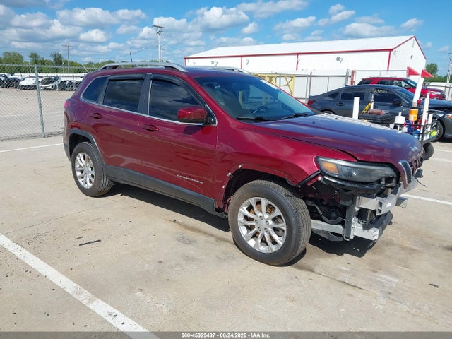 2019 Jeep Cherokee Latitude 4x4 მანქანა იყიდება აუქციონზე, vin: 1C4PJMCB9KD350805, აუქციონის ნომერი: 45929497