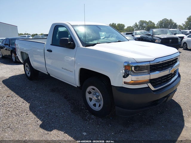 Продажа на аукционе авто 2018 Chevrolet Silverado 1500 Wt, vin: 1GCNCNEH9JZ123687, номер лота: 45929529