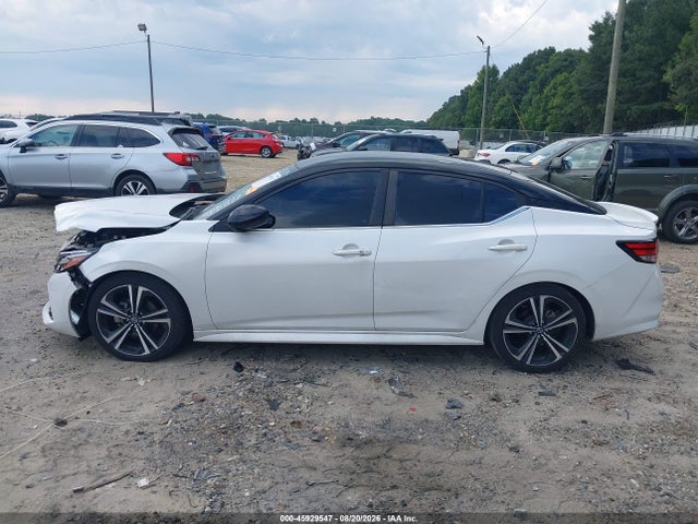 2021 Nissan Sentra Sr Xtronic Cvt მანქანა იყიდება აუქციონზე, vin: 3N1AB8DV7MY262809, აუქციონის ნომერი: 45929547