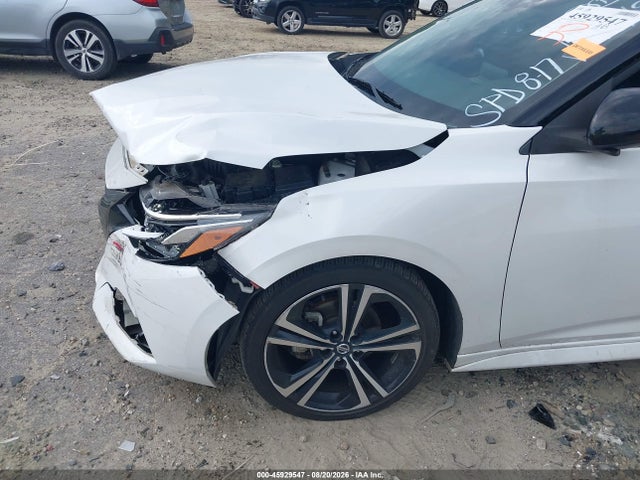 2021 Nissan Sentra Sr Xtronic Cvt მანქანა იყიდება აუქციონზე, vin: 3N1AB8DV7MY262809, აუქციონის ნომერი: 45929547