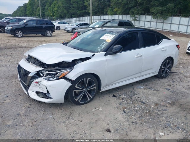 2021 Nissan Sentra Sr Xtronic Cvt მანქანა იყიდება აუქციონზე, vin: 3N1AB8DV7MY262809, აუქციონის ნომერი: 45929547