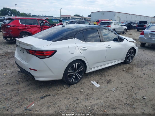 2021 Nissan Sentra Sr Xtronic Cvt მანქანა იყიდება აუქციონზე, vin: 3N1AB8DV7MY262809, აუქციონის ნომერი: 45929547