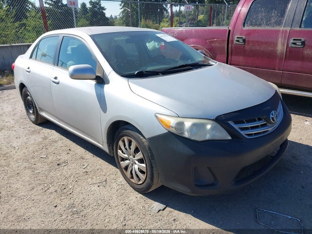 45929570 :رقم المزاد ، 5YFBU4EE7DP132130 vin ، 2013 Toyota Corolla Le مزاد بيع
