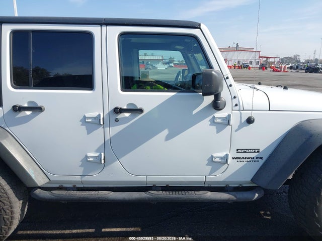 Aukcja sprzedaży 2016 Jeep Wrangler Unlimited Sport, vin: 1C4HJWDG5GL113672, numer aukcji: 45929593