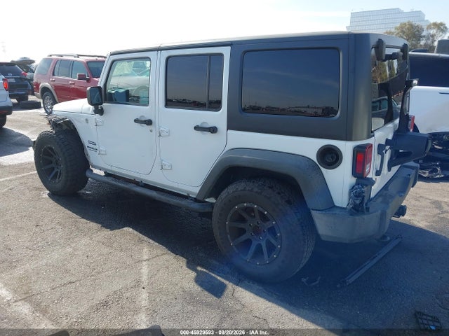 Aukcja sprzedaży 2016 Jeep Wrangler Unlimited Sport, vin: 1C4HJWDG5GL113672, numer aukcji: 45929593