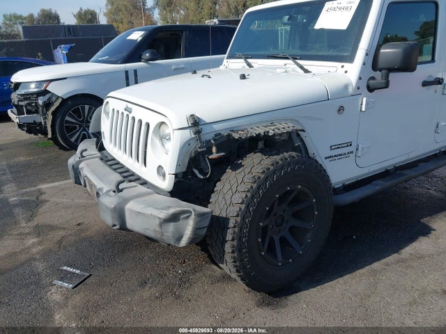 Aukcja sprzedaży 2016 Jeep Wrangler Unlimited Sport, vin: 1C4HJWDG5GL113672, numer aukcji: 45929593